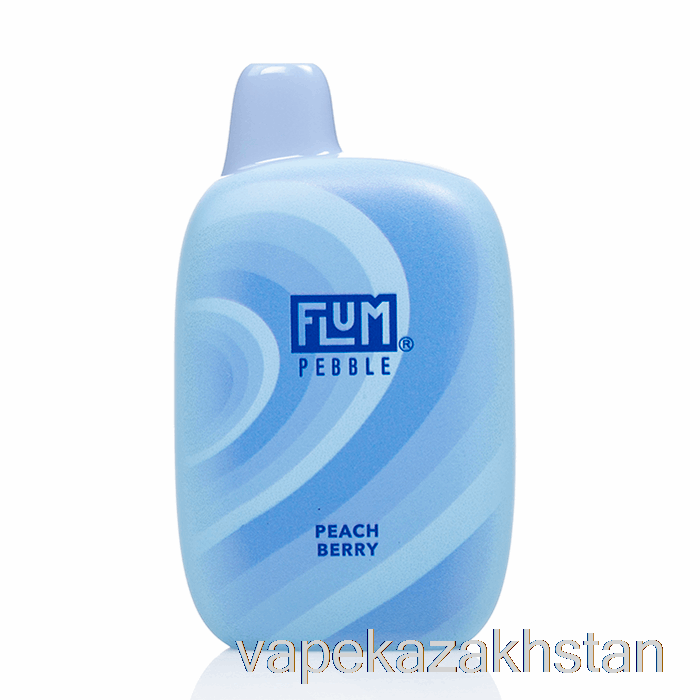 Vape Kazakhstan Flum Pebble 6000 Disposable Peach Berry